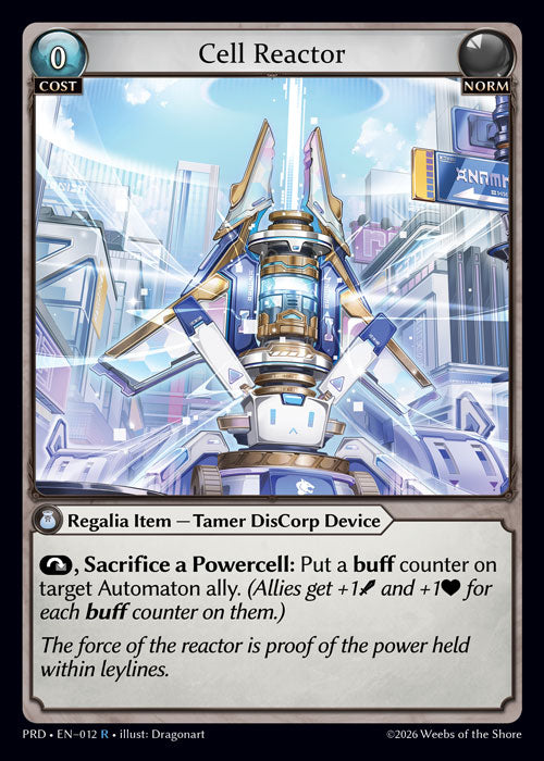 Cell Reactor - .asphodel/paradise - R Norm