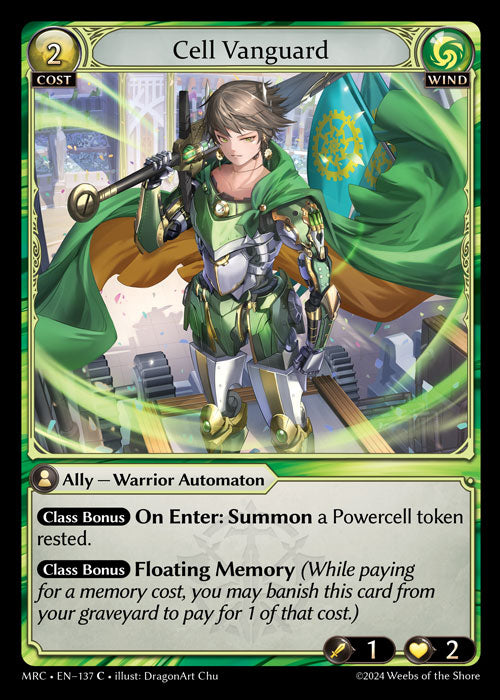Cell Vanguard - Mercurial Heart -  C Wind