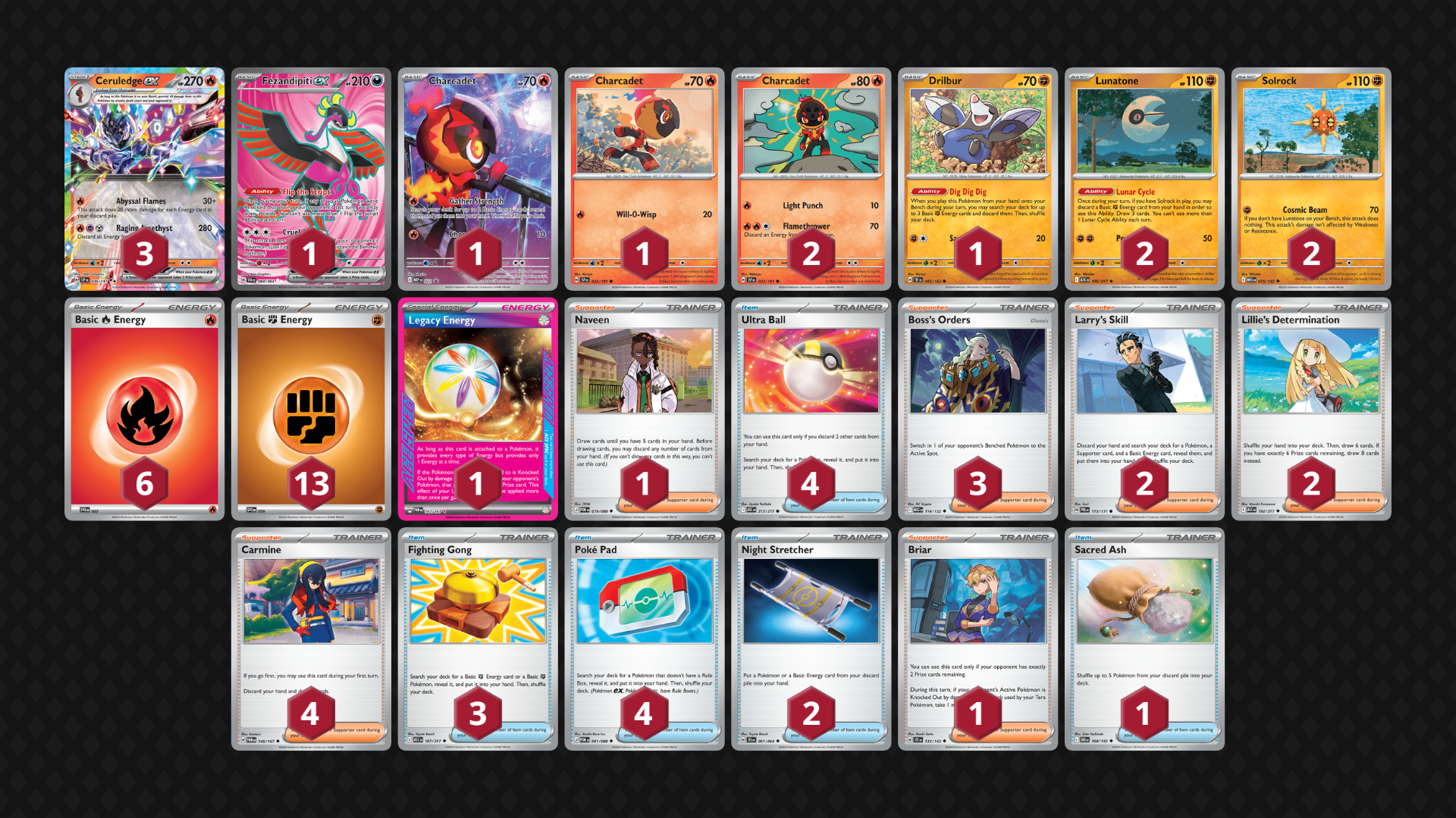 Ceruledge Ex FullDeck