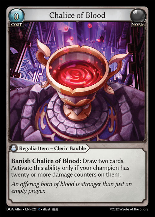 Chalice of Blood - Dawn of Ashes