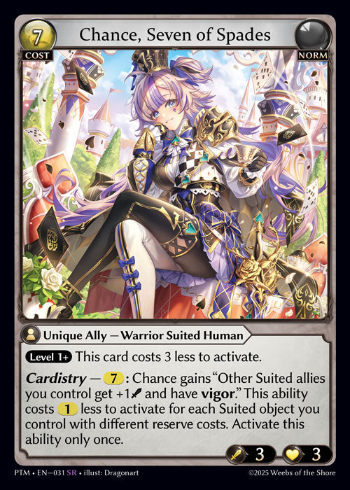 Chance, Seven of Spades - Phantom Monarchs