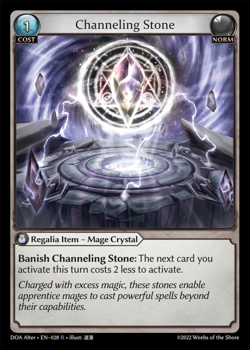 Channeling Stone - Dawn of Ashes