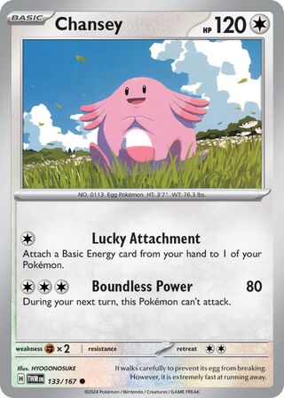 Chansey - 133/167 - Twilight Masquerade 