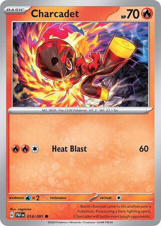 Charcadet - 014/091 - Paldean Fates