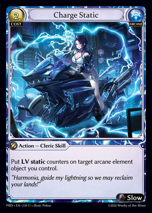  Charge Static - .asphodel/paradise - U Arcane