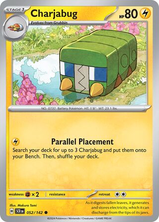 Charjabug - 052/142 - Stellar Crown