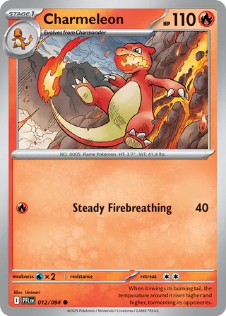 Charmeleon - 012/094 - Phantasmal Flames