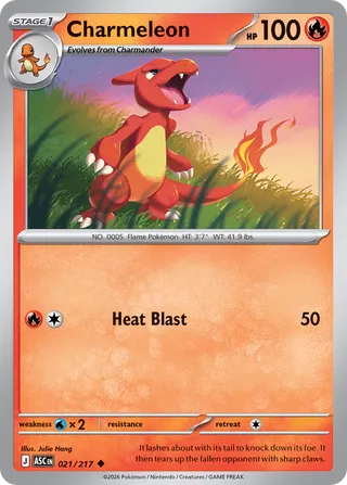 Charmeleon - 021/217 - Ascended Heroes