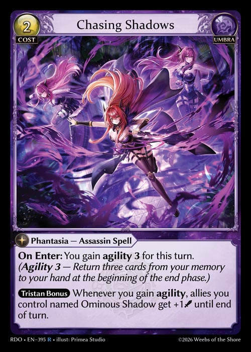 Chasing Shadows - Radiant Origins - R Umbra