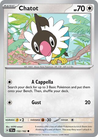 Chatot - 132/162 - Temporal Forces 