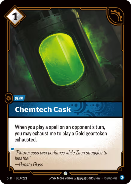 Chemtech Cask - 063/221 - C Mind