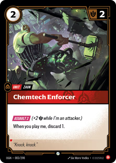 Chemtech Enforcer - 003/298 - C Fury