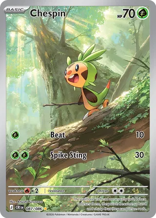 Chespin - 087/086 - Chaos Rising