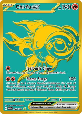 Chi-Yu ex - 241/091 - Paldean Fates