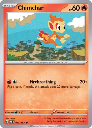 Chimchar - 031/167 - Twilight Masquerade 