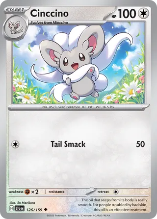 Cinccino - 126/159 - Journey Together
