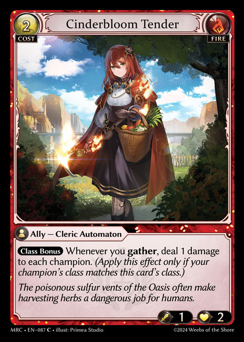 Cinderbloom Tender - Mercurial Heart -  C Fire