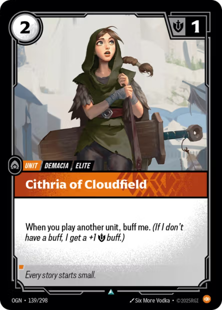 Cithria of Cloudfield - 139/298 - U Body