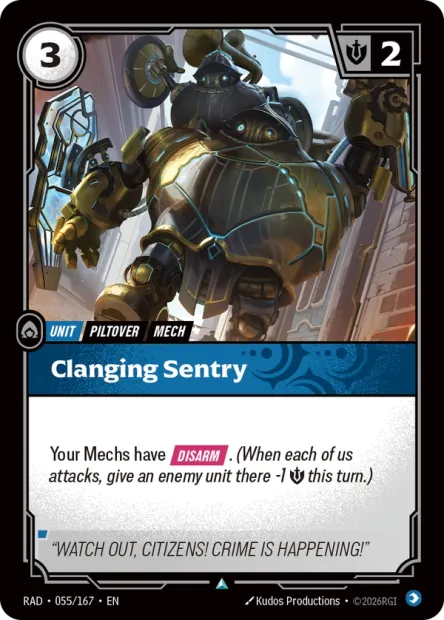 Clanging Sentry - 055/167 - U Mind