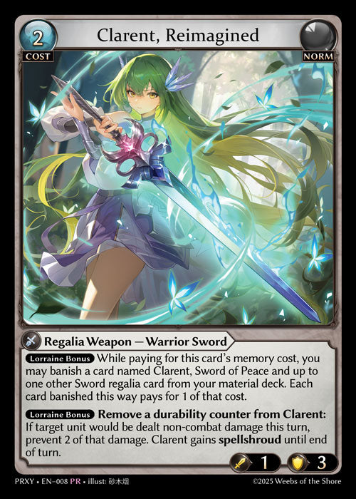 Clarent, Reimagined - Proxia's Vault