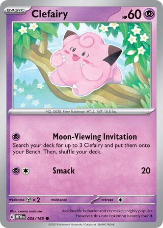 Clefairy - 035/165 - 151 
