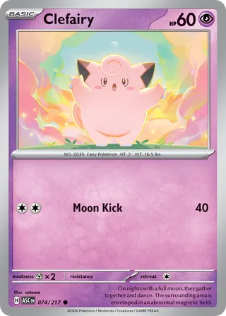 Clefairy - 074/217 - Ascended Heroes