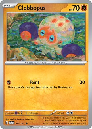 Clobbopus - 051/091 - Paldean Fates 