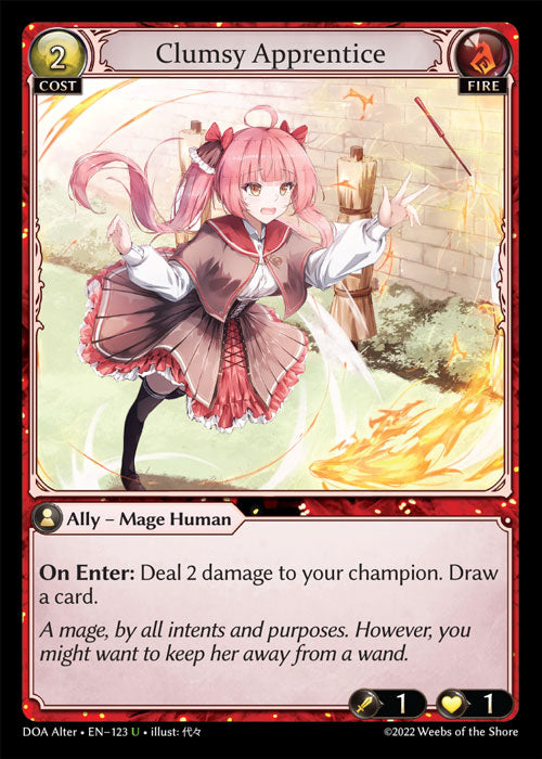 Clumsy Apprentice - Dawn of Ashes