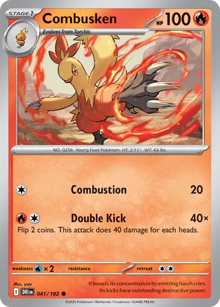 Combusken - 041/182 - Destined Rivals