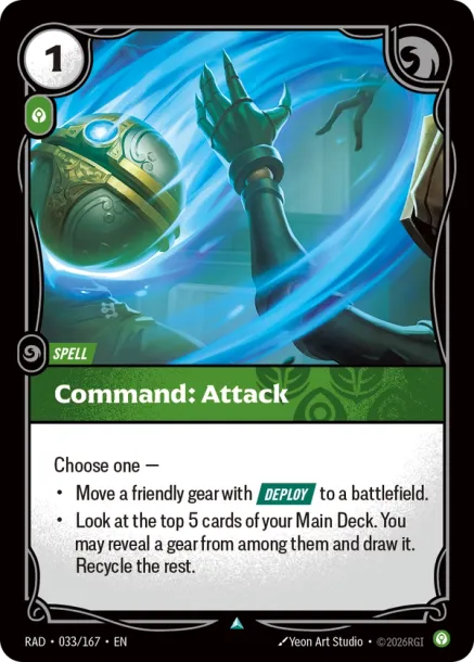 Command: Attack - 033/167 - U Clam