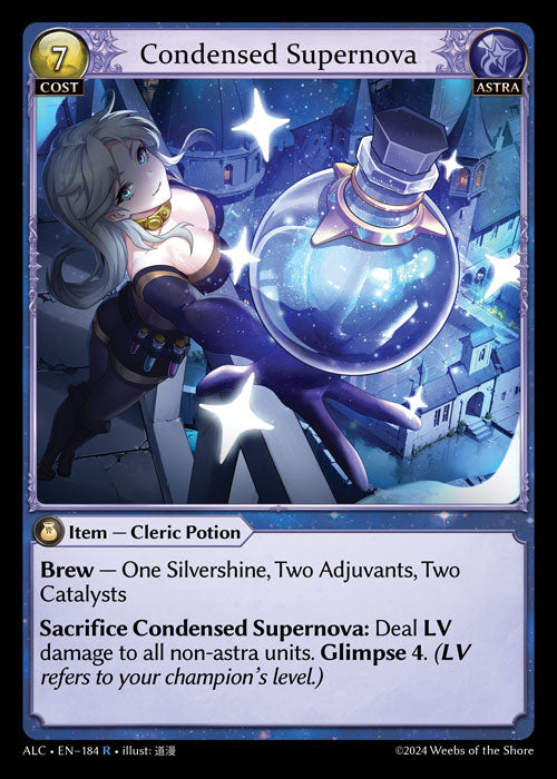 Condensed Supernova - Alchemical Revolution - R Astra
