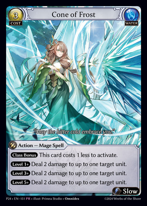 Cone of Frost - Promotional Cards