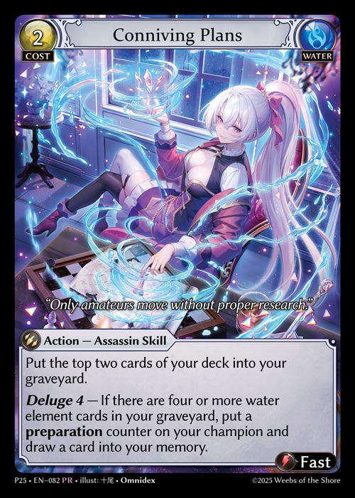 Conniving Plans (PR) - Promotional Cards