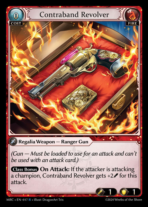 Contraband Revolver - Mercurial Heart -  R Fire