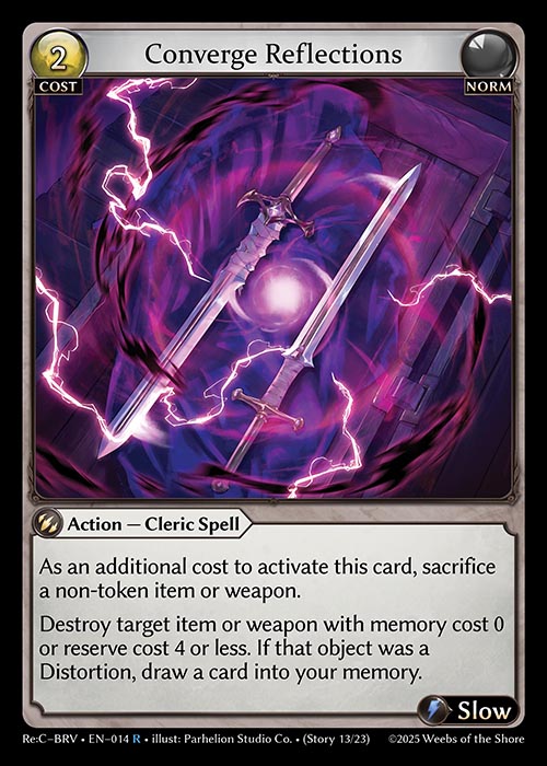 Converge Reflections - Merlin Re:Collection Brilliant Vestige - R Norm