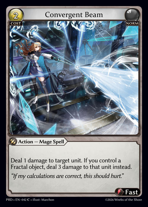 Convergent Beam - .asphodel/paradise - C Norm