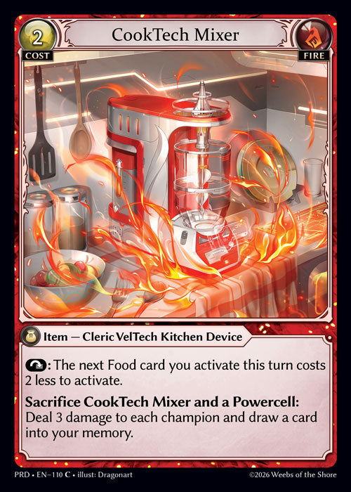 CookTech Mixer - .asphodel/paradise - C Fire