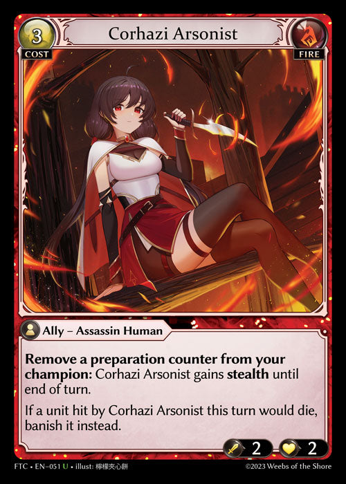 Corhazi Arsonist - Fractured Crown - U Norm