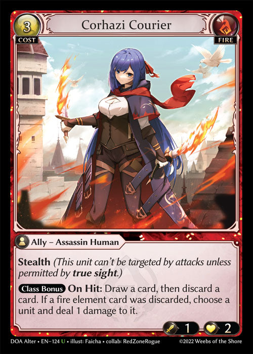 Corhazi Courier - Dawn of Ashes