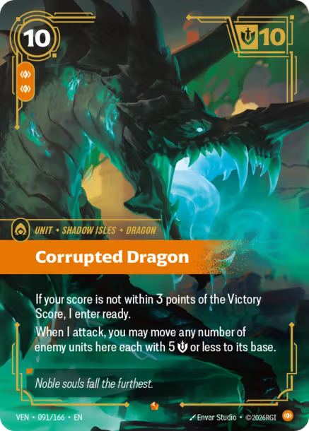 Corrupted Dragon - 091/166 - Epic Body