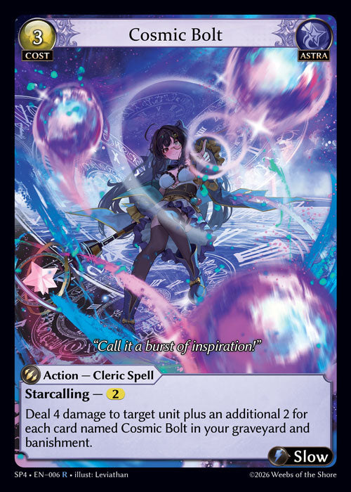 Cosmic Bolt - Supporter Pack 4