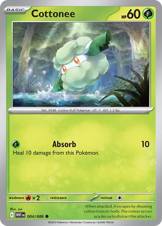 Cottonee - 004/086 - White Flare