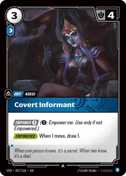 Covert Informant - VEN-057/166
