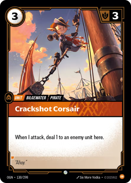 Crackshot Corsair - 130/298 - C Body