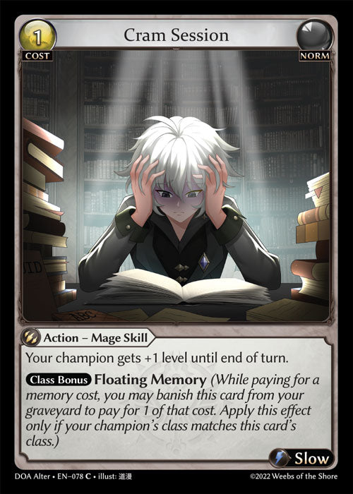 Cram Session - Dawn of Ashes