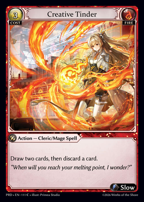Creative Tinder - .asphodel/paradise - C Fire