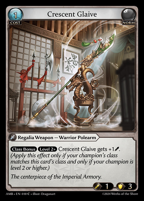 Crescent Glaive - Mortal Ambition