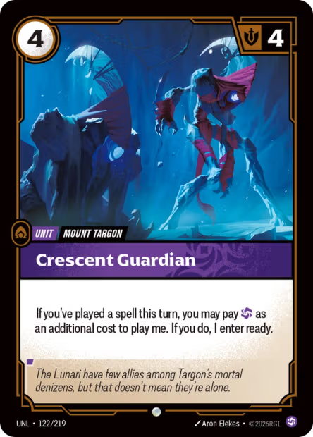 Crescent Guardian - 122/219 - C Chaos