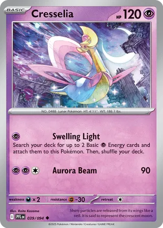 Cresselia - 039/094 - Phantasmal Flames