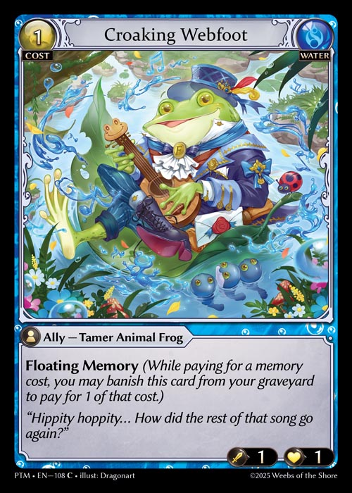 Croaking Webfoot - Phantom Monarchs